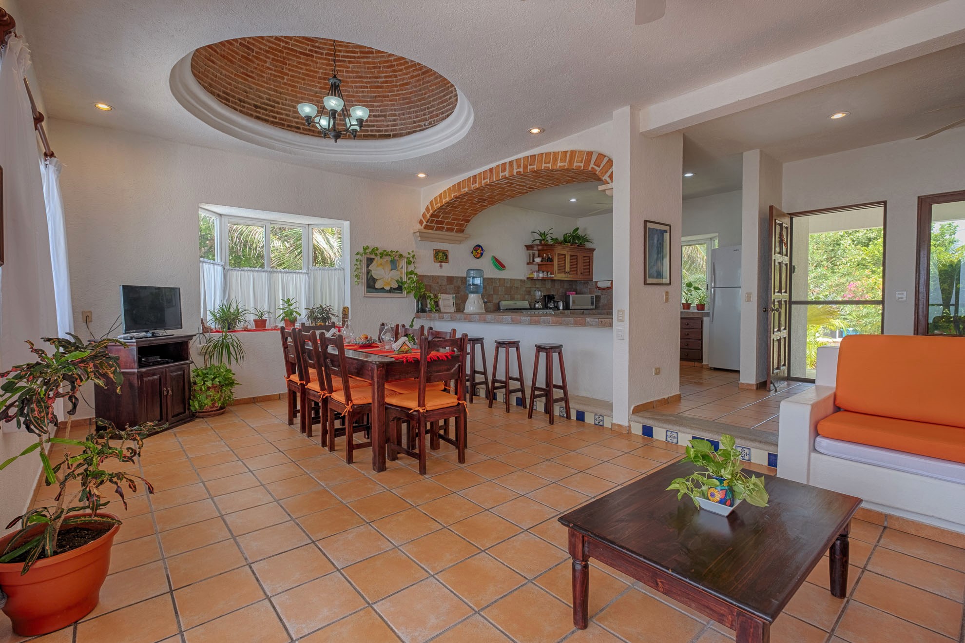 Open Concept Main Floor Coastal Living Lounge Framework