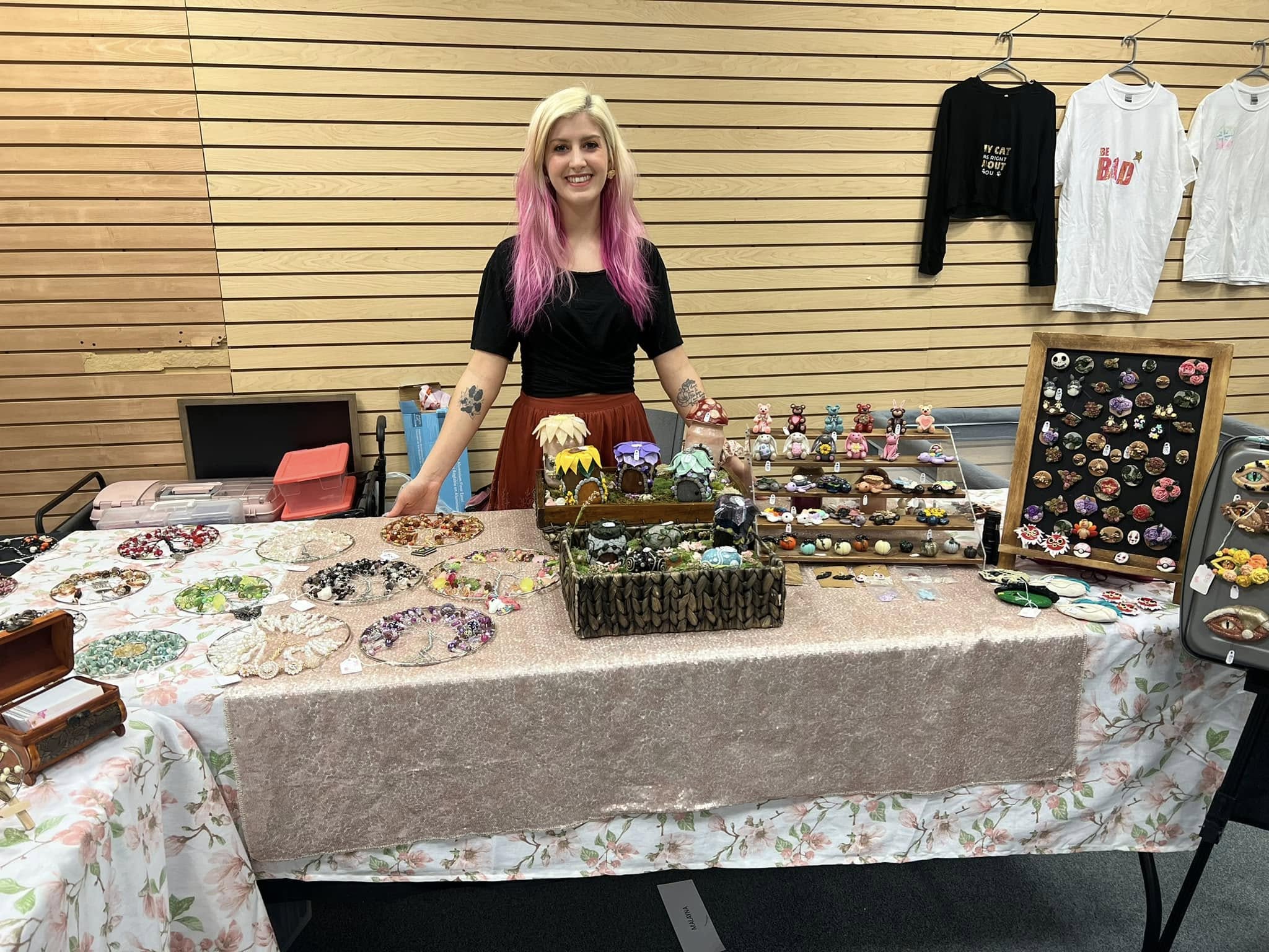Mayed with Love Craft Fair Market Setup